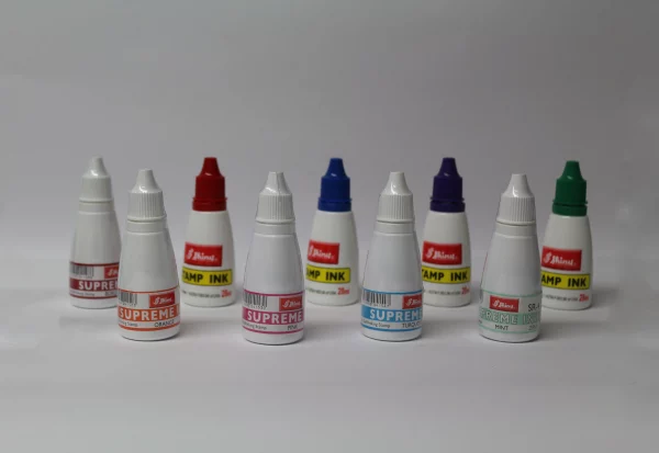 tinta sellos, colores básicos con colores especiales